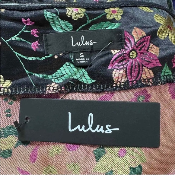 Lulus Jacquard Floral Dress - Picture 9 of 9